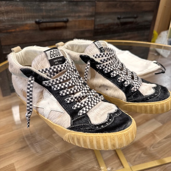Golden Goose Shoes - Golden Goose Mid Star Sneakers